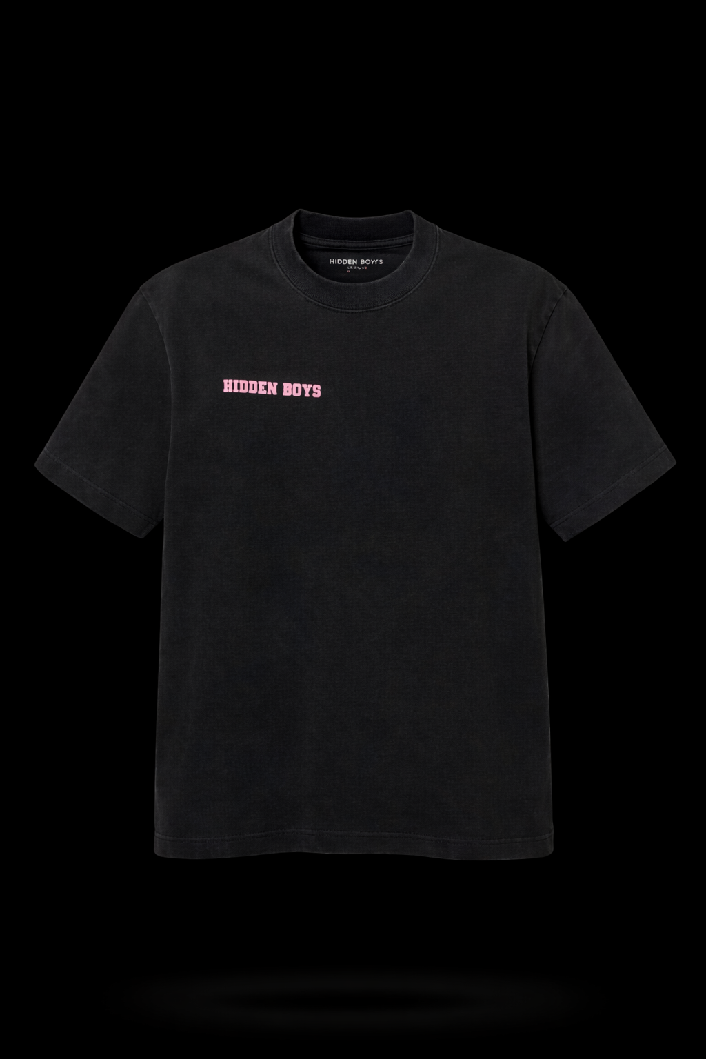 “SMILE” Black HB Tee-Shirt