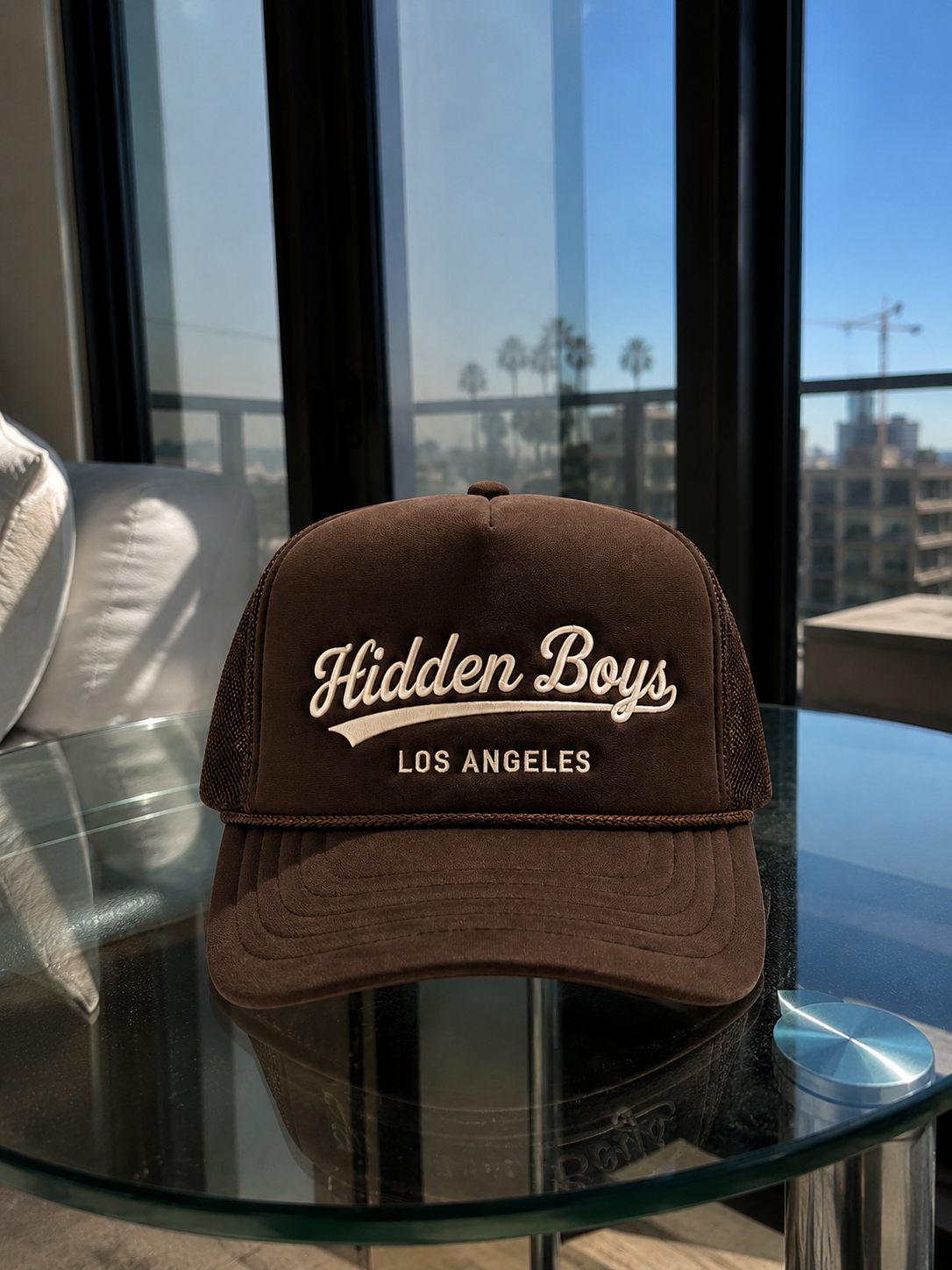 Hidden Boys ”Brown” Trucker Hat
