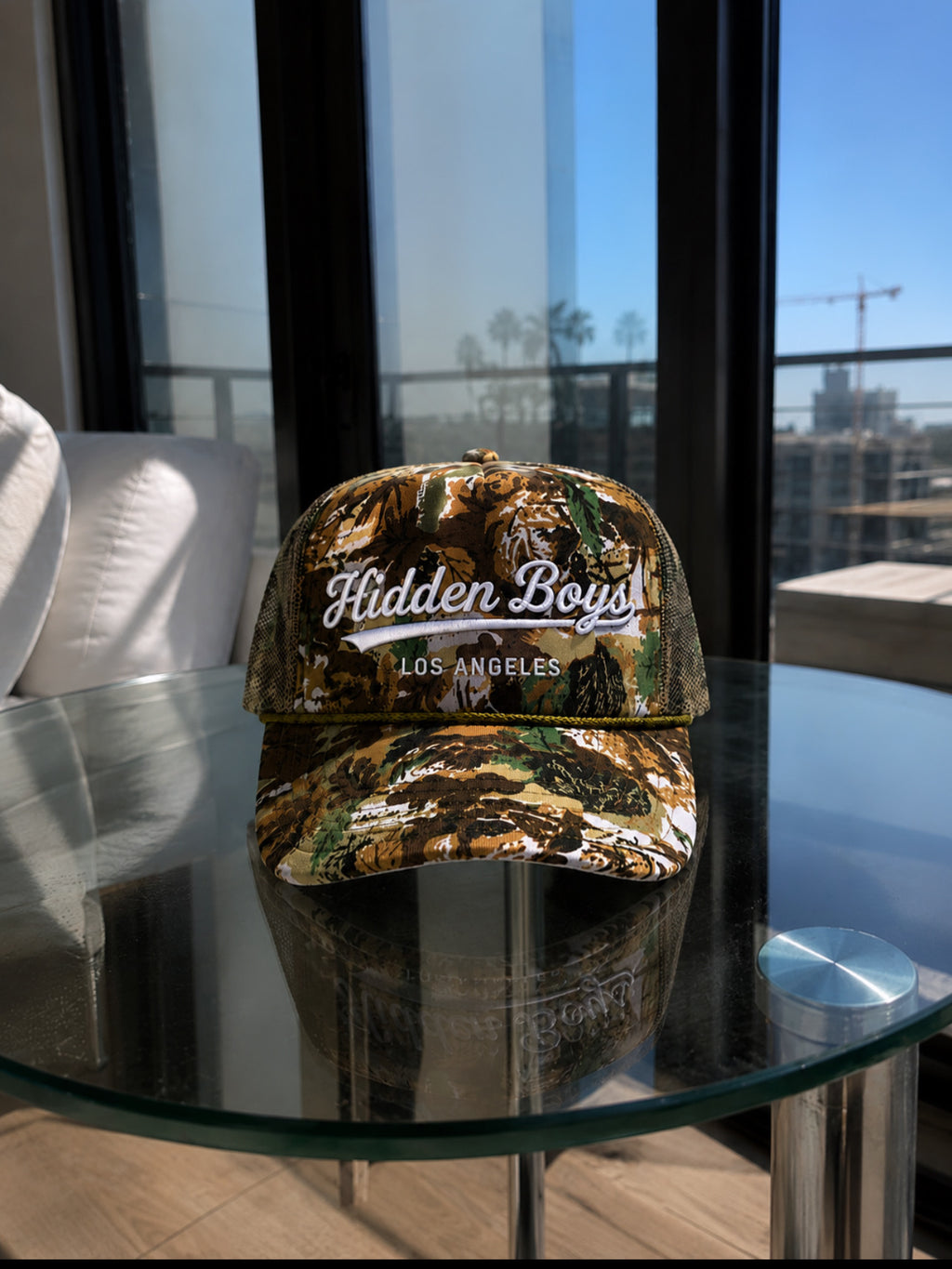 Hidden Boys "Camo" Trucker Hat