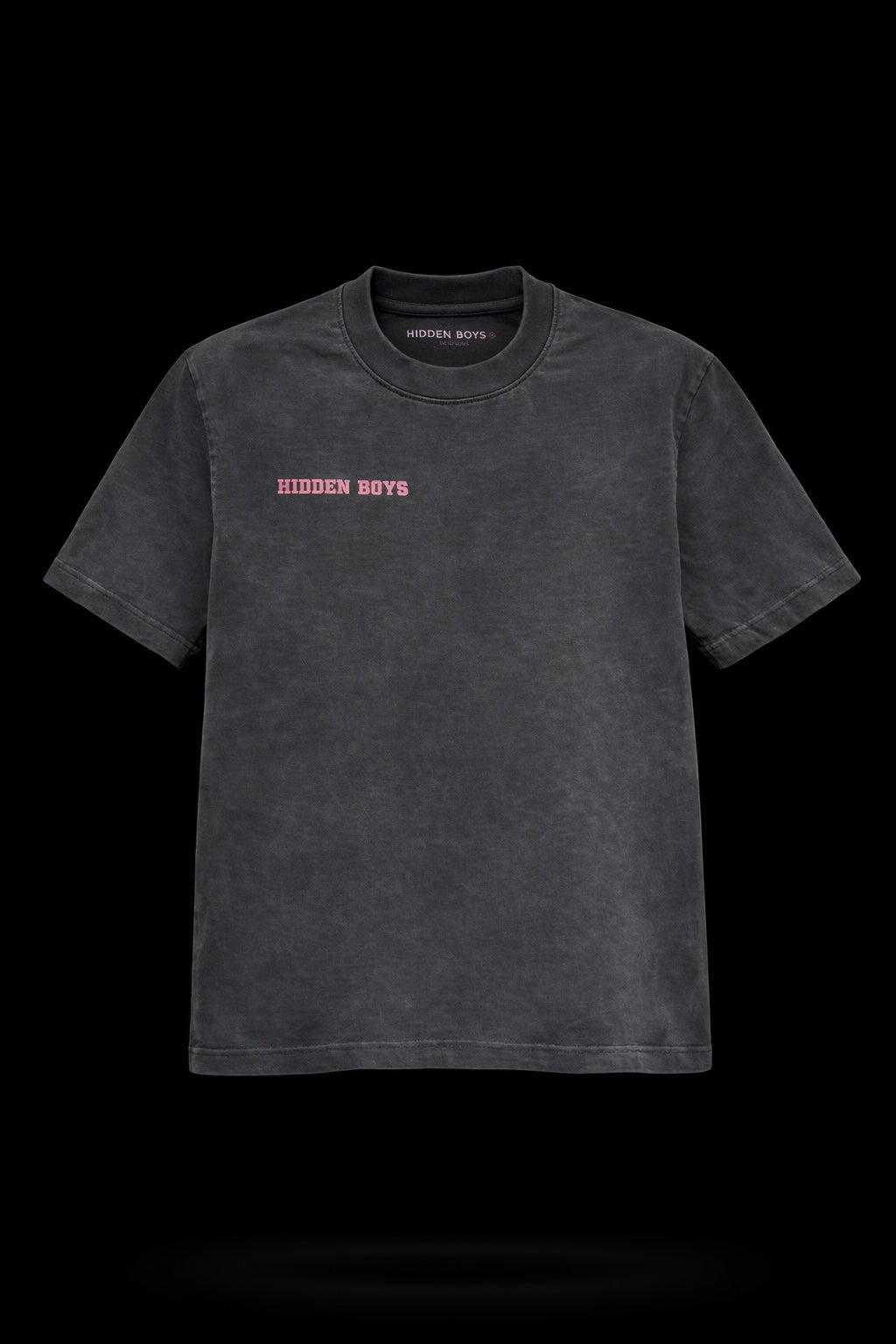 “SMILE” Dark Grey HB Tee-Shirt