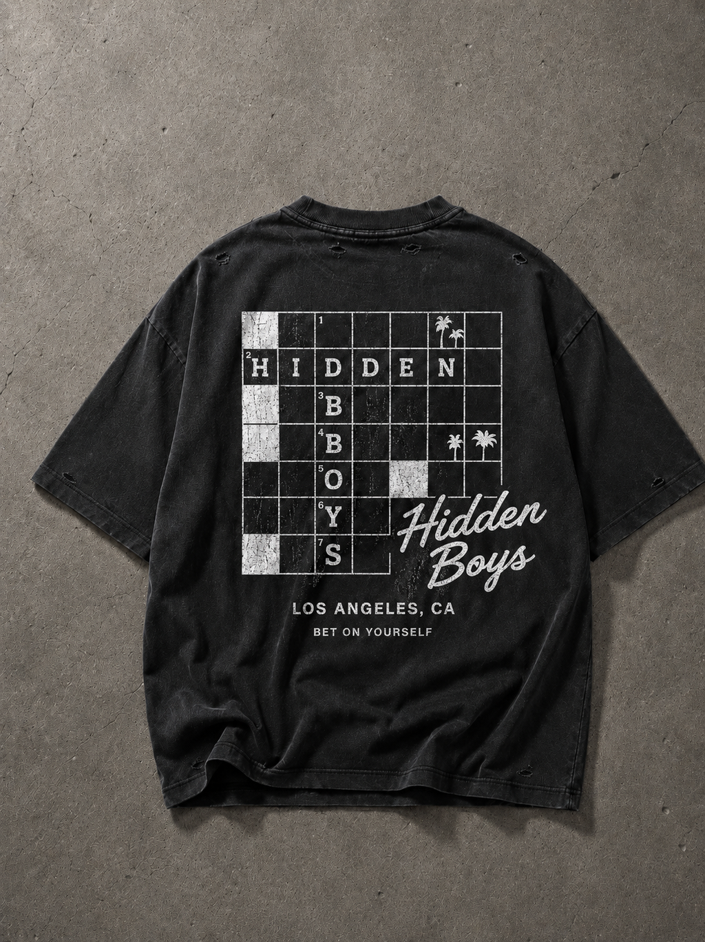HB "Black" Cross Word Tee-Shirt