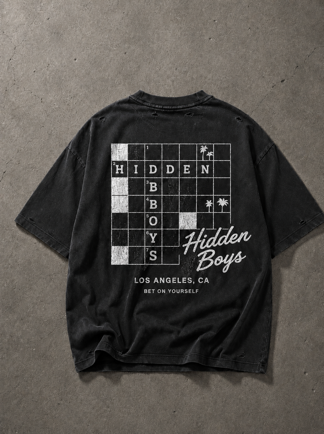 HB "Black" Cross Word Tee-Shirt