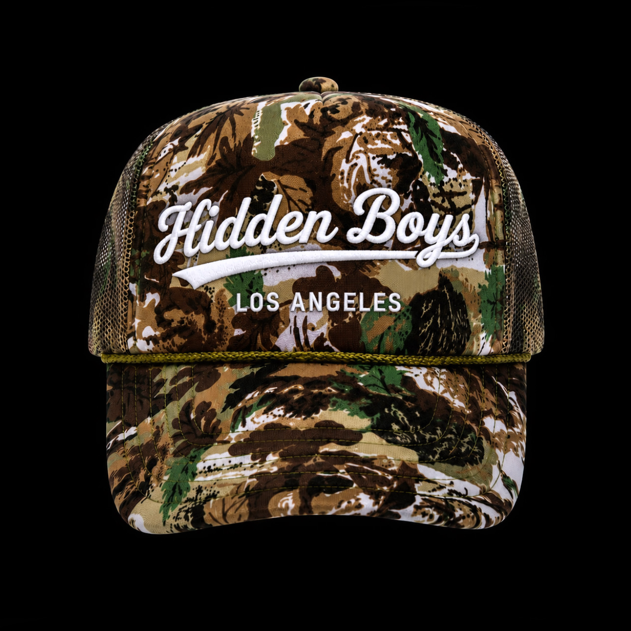 Hidden Boys "Camo" Trucker Hat
