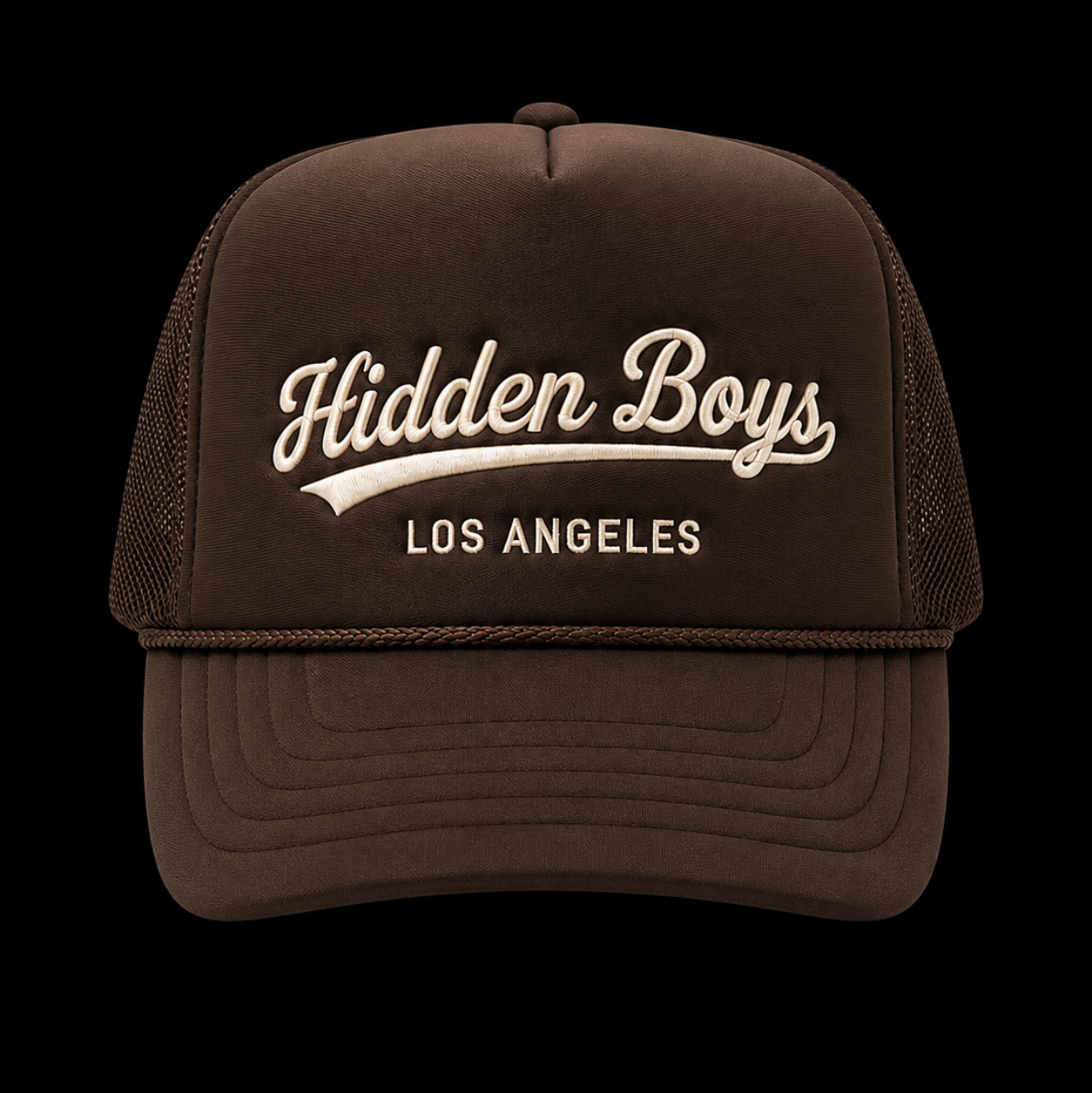 Hidden Boys ”Brown” Trucker Hat