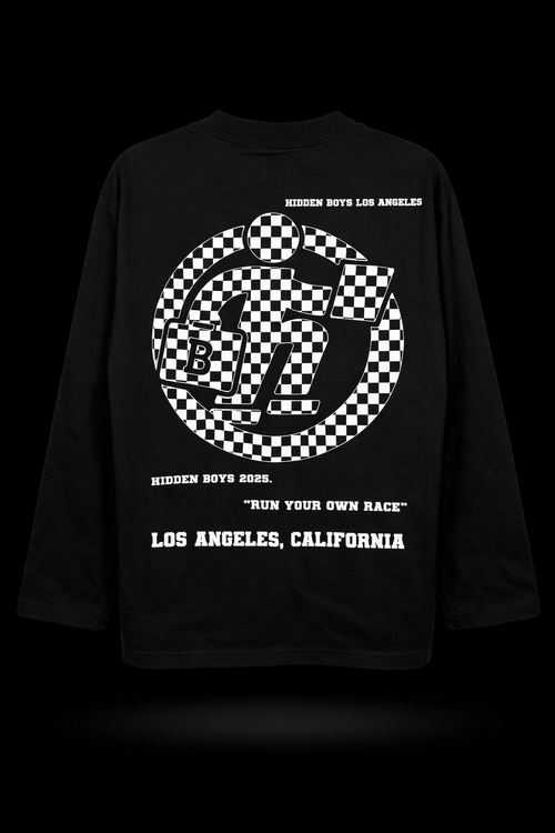 Checker “Black” HB Long Sleeve