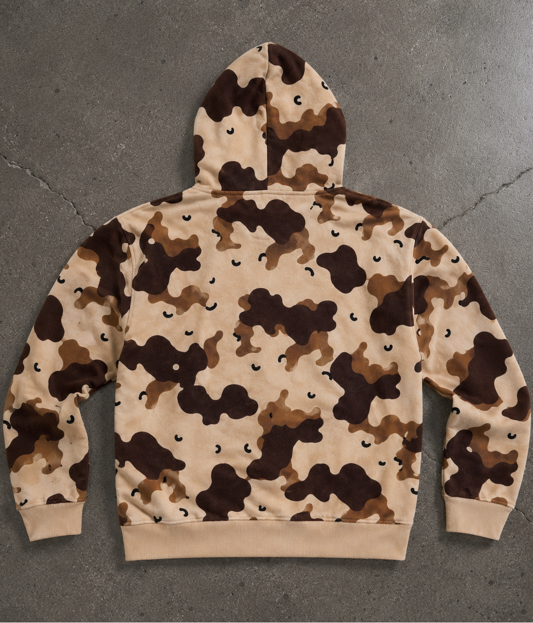 HB Camo Skeleton Zip Up