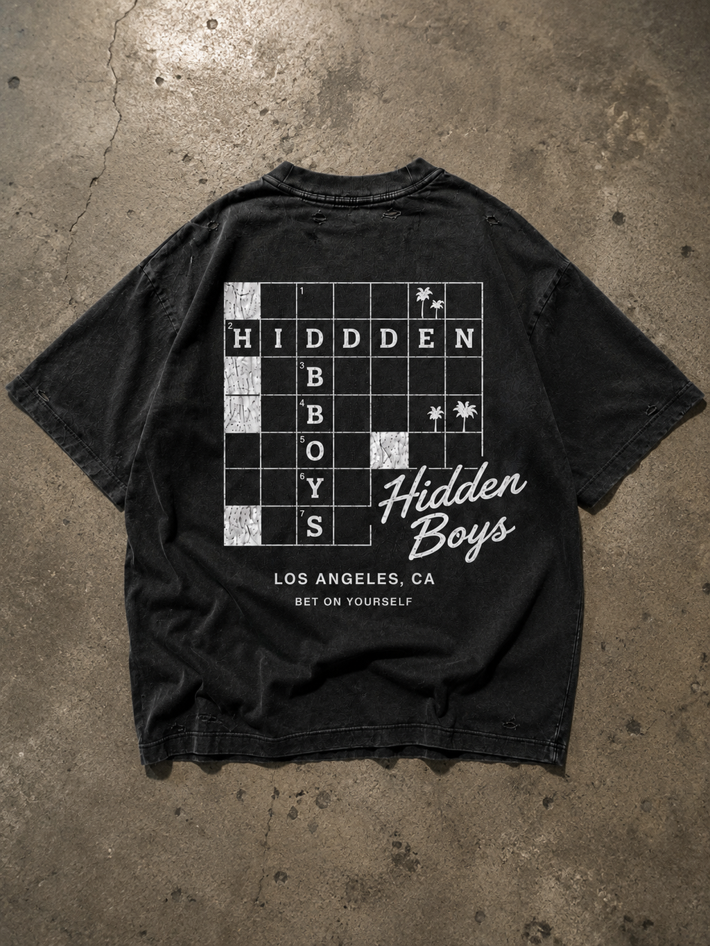 HB "Black" Cross Word Tee-Shirt